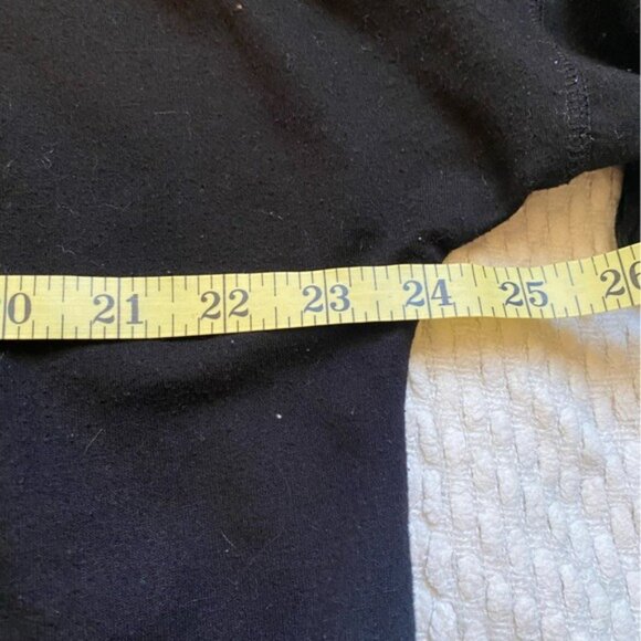 New Directions Studio Women's Black Long Sleeve Side Slit Knit Top Size XL - Picture 4 of 7